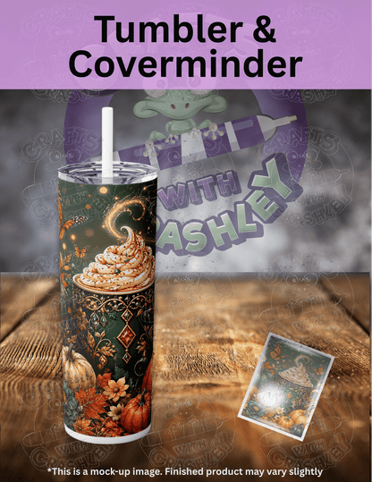 "Cozy Fall Latte" Premium Accessories for Diamond Painting