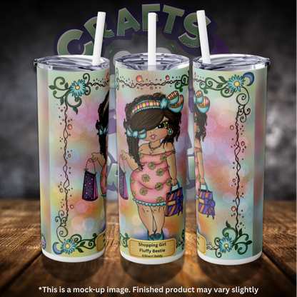 Product Bundle "Shopping Girl Fluffy Bestie" by ©Sherri Baldy