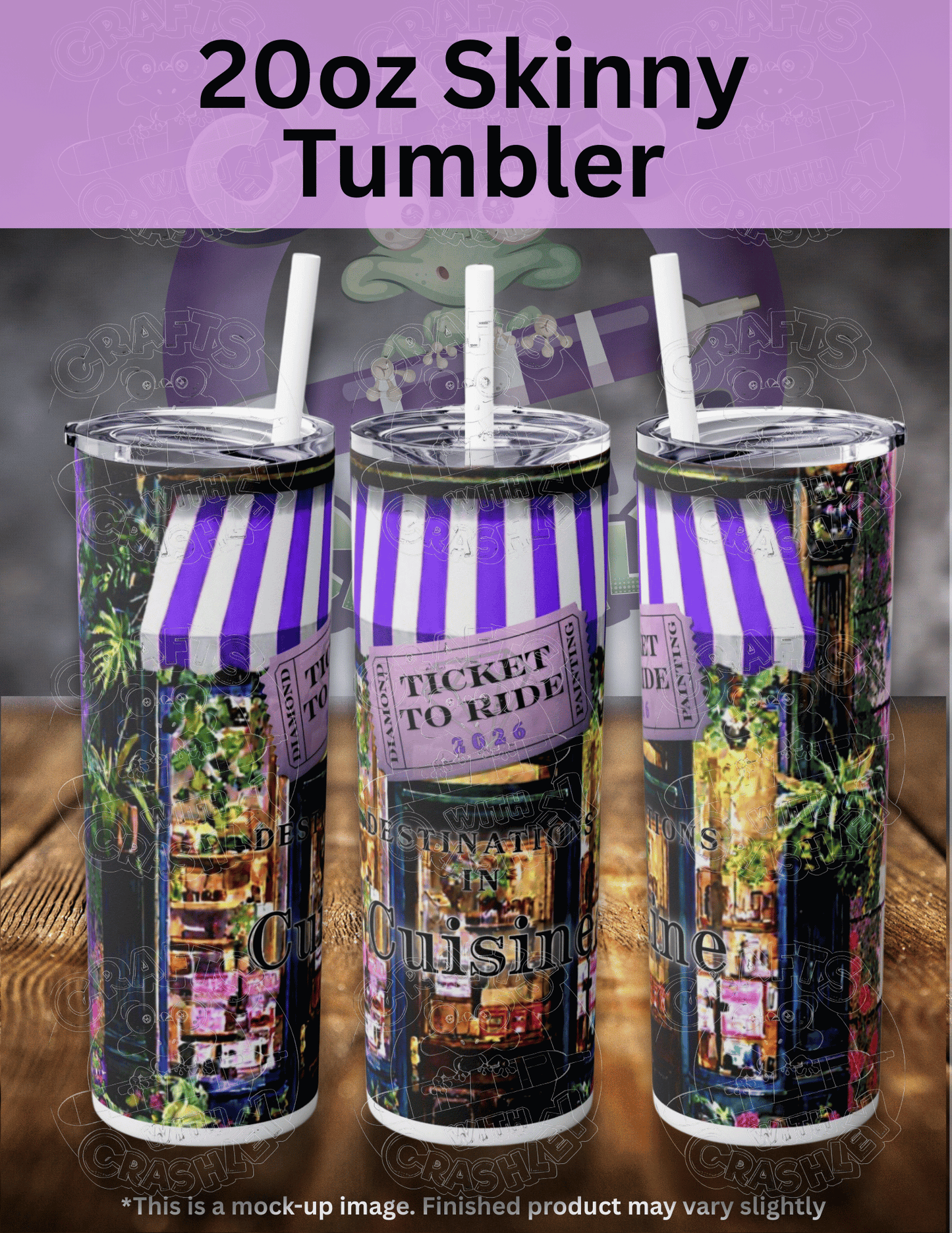 "Ticket to Ride 2026 Chocolatery" Premium Accessories for Diamond Painting