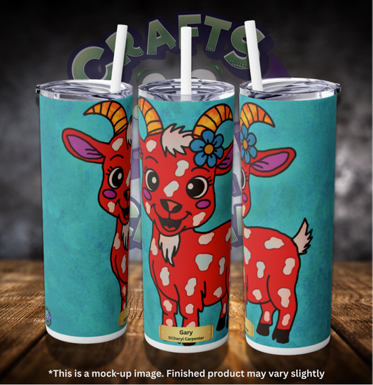 Gary By ©Cheryl Carpenter 20oz Skinny Tumbler