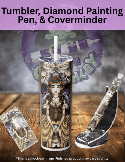 "It was Beauty that Tamed the Beast" by ©Mandie Manzano Premium Accessories for Diamond Painting