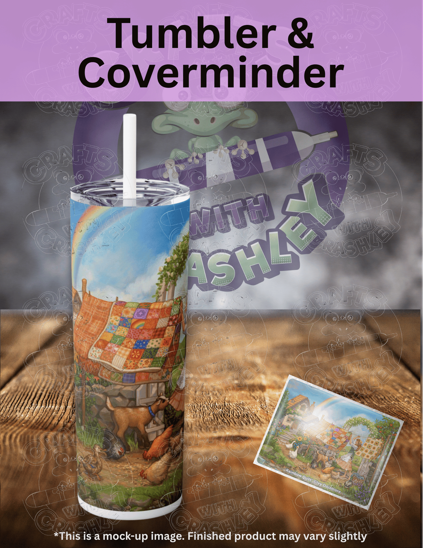 "Rainbow Quilt" by ©Ivy Dolamore Premium Accessories for Diamond Painting