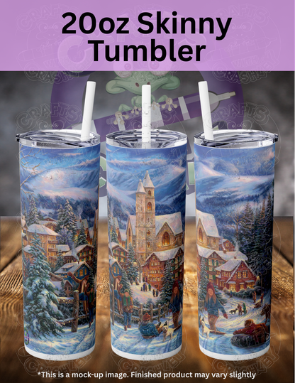 "Sledding to Town" by ©Chuck Pinson Premium Accessories for Diamond Painting