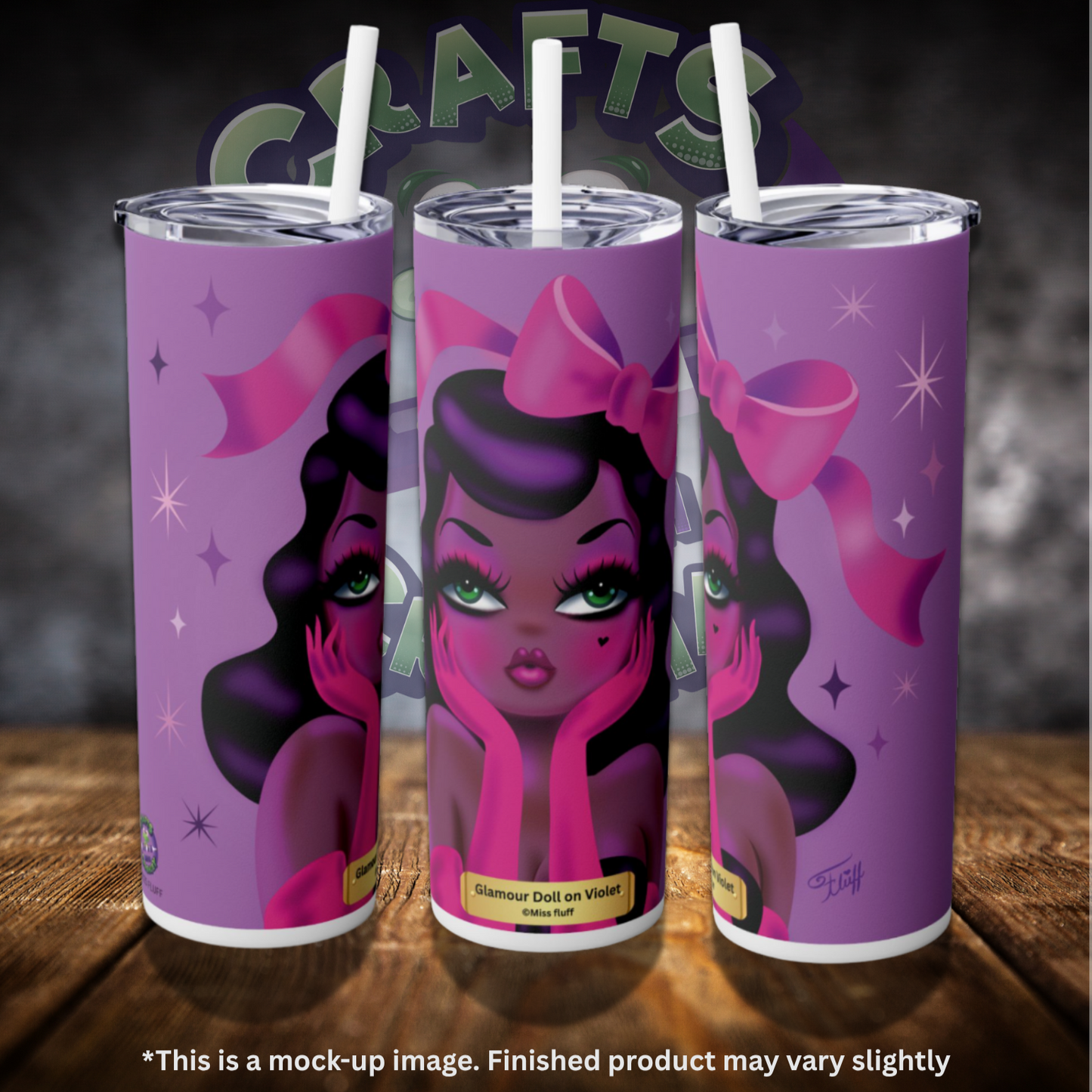 Product Bundle "Glamour Doll on Violet" by ©Miss Fluff