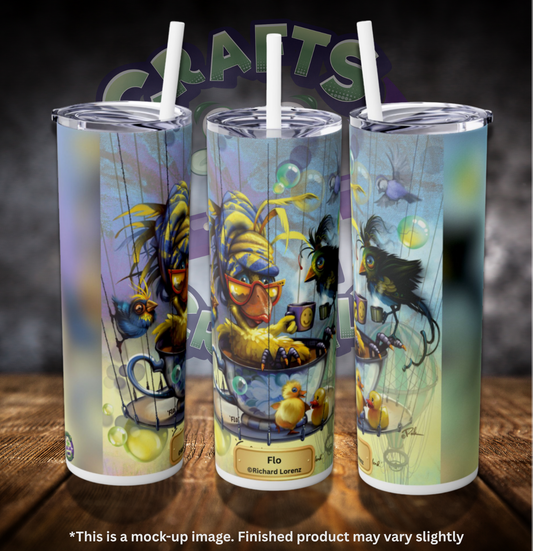 Flo by ©Richard Lorenz 20oz Skinny Tumbler