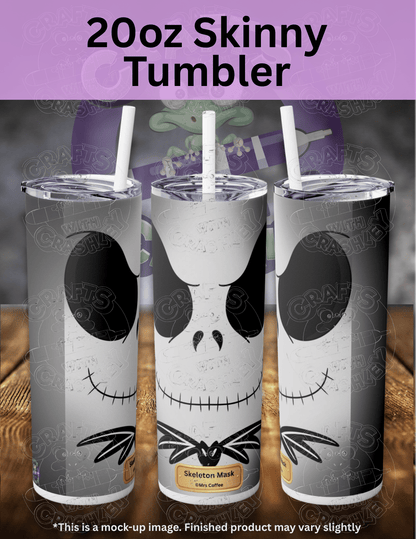 "Skeleton Mask" by ©Mrs Coffee Premium Accessories for Diamond Painting