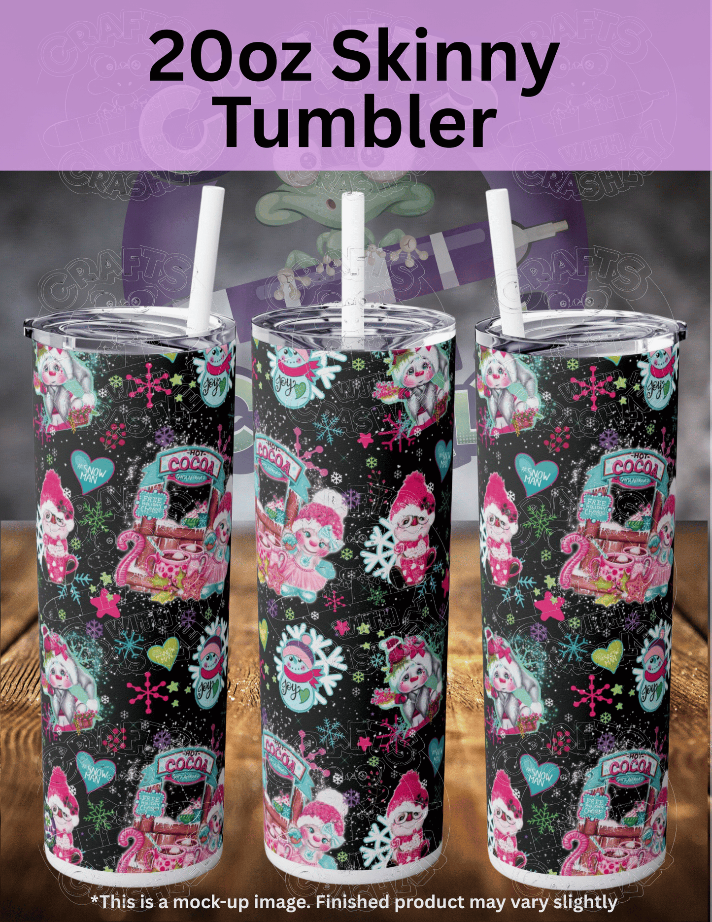 "Colorful Snowman Pattern" by ©Sheena Pike Premium Accessories for Diamond Painting