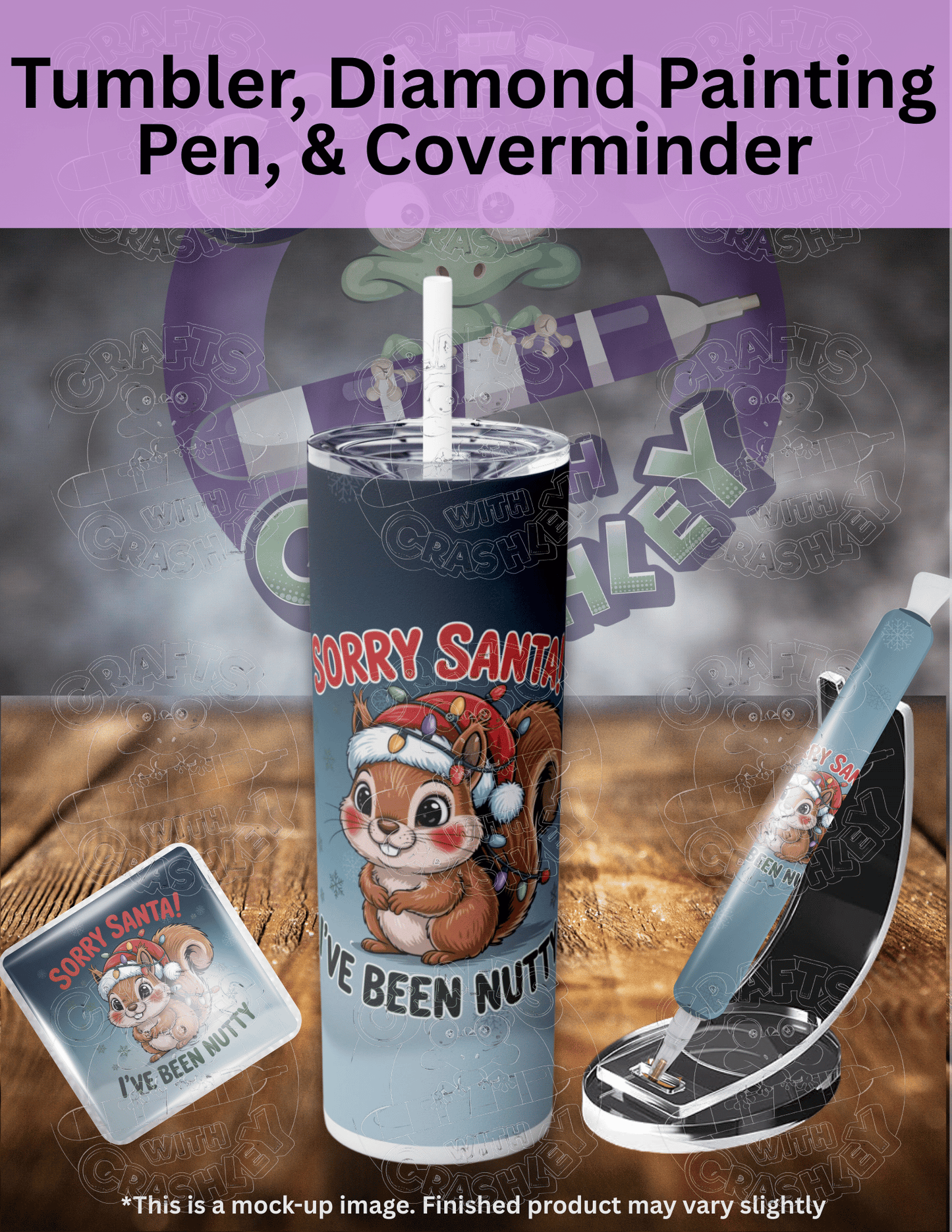 "I've Been Nutty" Premium Accessories for Diamond Painting