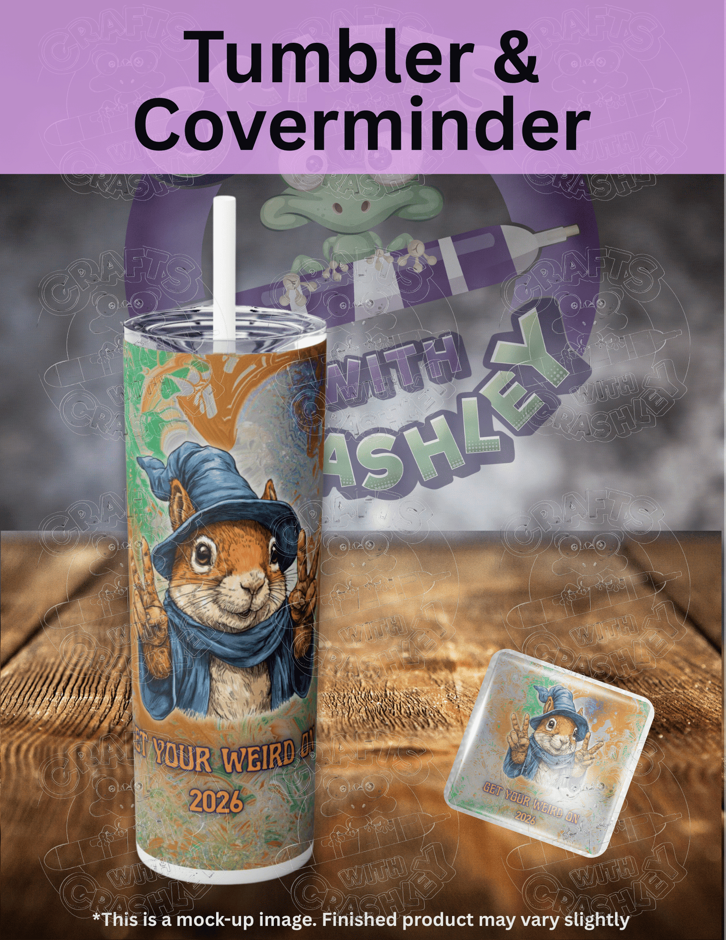 "Get Your Weird On 2026 Squirrel" Premium Accessories for Diamond Painting