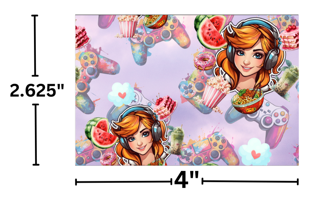 "Gamer Food" Decorative Diamond Painting Release Papers