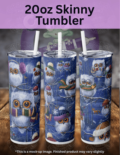 "Night Owls with Hats" by ©Janet Stever Premium Accessories for Diamond Painting