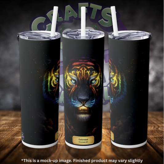 Colorsoul by ©JoJoes Art 20oz Skinny Tumbler