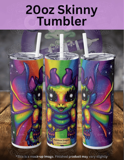 "Rainbow Dragon" by ©Emma Casey Premium Accessories for Diamond Painting