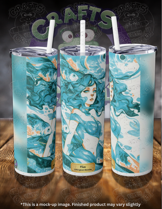 Flux by ©Margaret Morales 20oz Skinny Tumbler