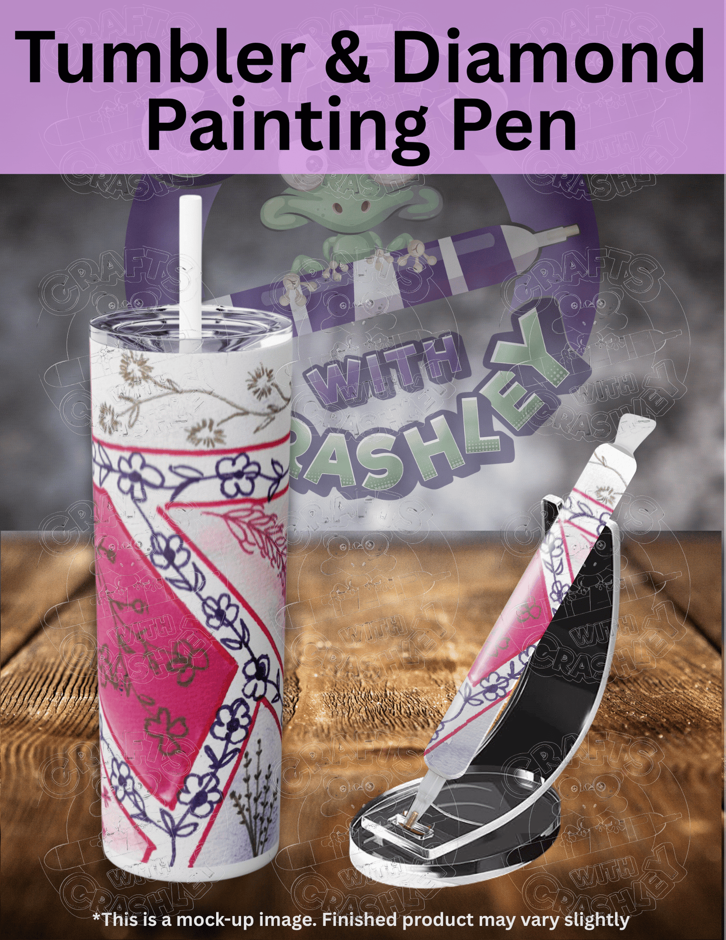 "Flower Power" by ©Crafting & Crime Daily Premium Accessories for Diamond Painting