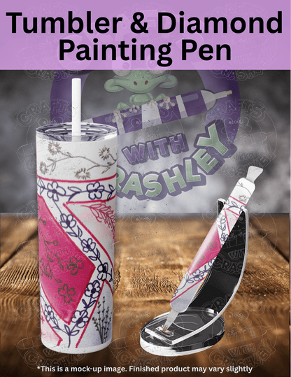 "Flower Power" by ©Crafting & Crime Daily Premium Accessories for Diamond Painting