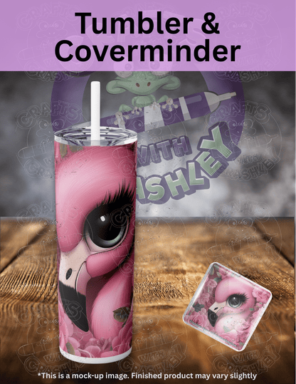 "Flamingo Rose" by ©Cocomarshmallow Premium Accessories for Diamond Painting