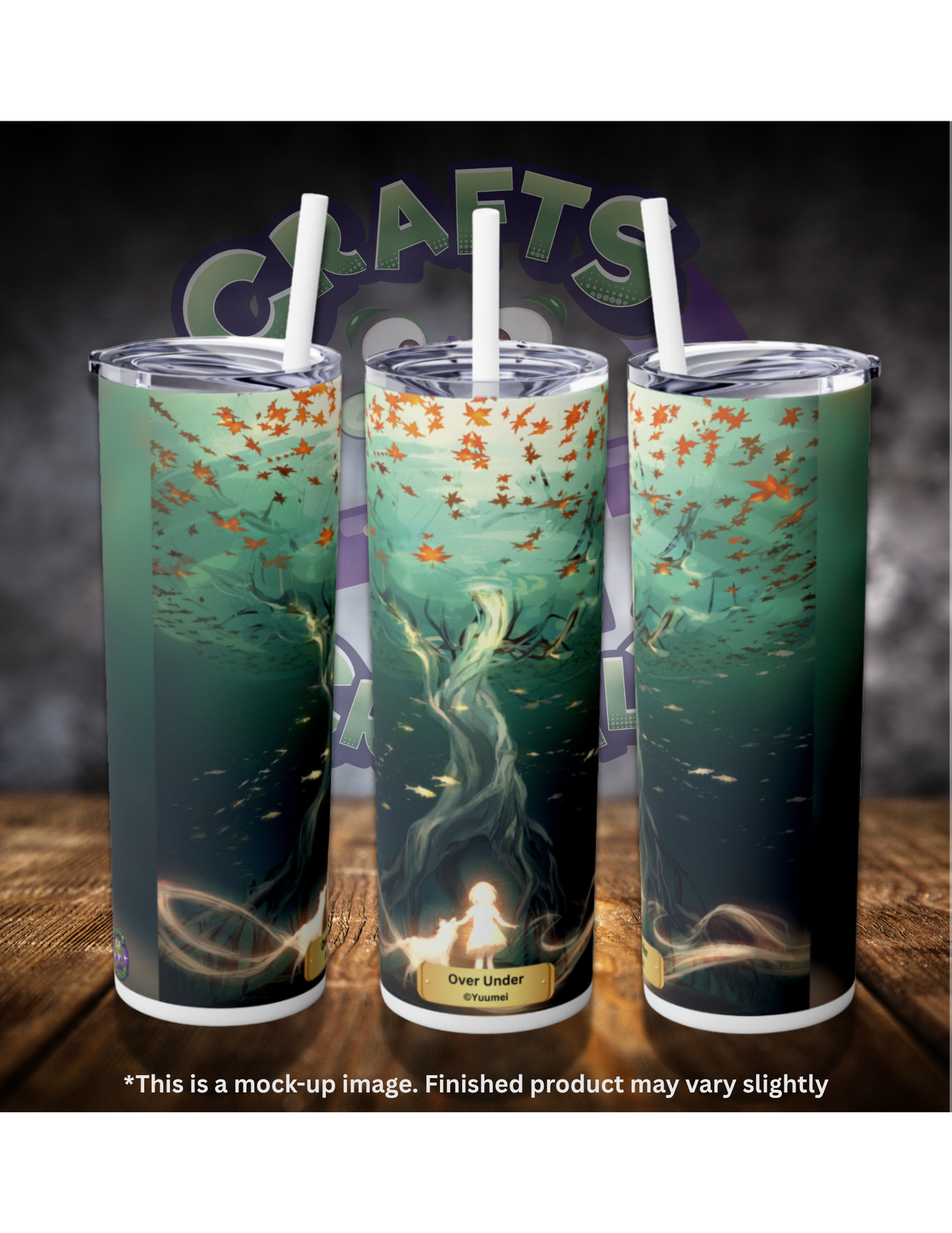 Over Under by ©Yuumei 20oz Skinny Tumbler