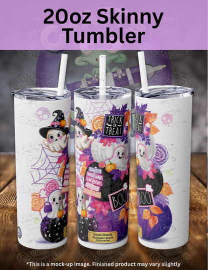 "Sweet Ghosts Pumpkin Stack" by ©Sheena Pike Premium Accessories for Diamond Painting