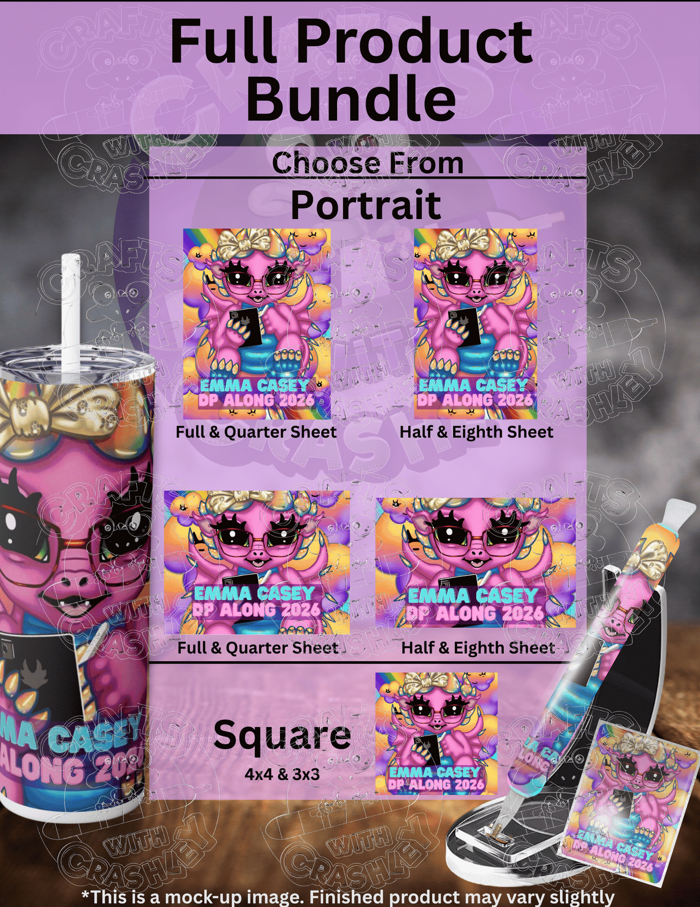 "Emma Casey DP Along 2026" by ©Emma Casey Premium Accessories for Diamond Painting