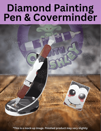 "Dracula Mask" by ©Mrs Coffee Premium Accessories for Diamond Painting