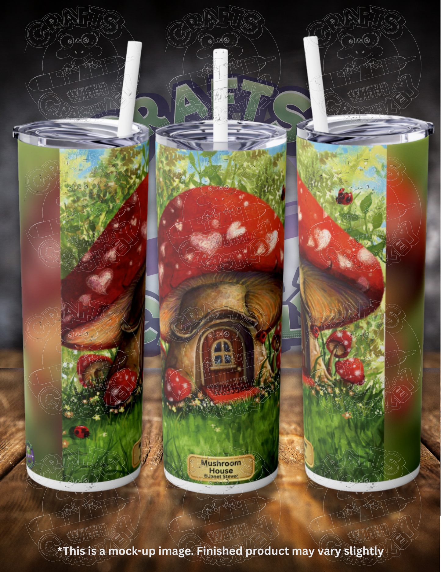 Product Bundle "Mushroom House" by ©Janet Stever