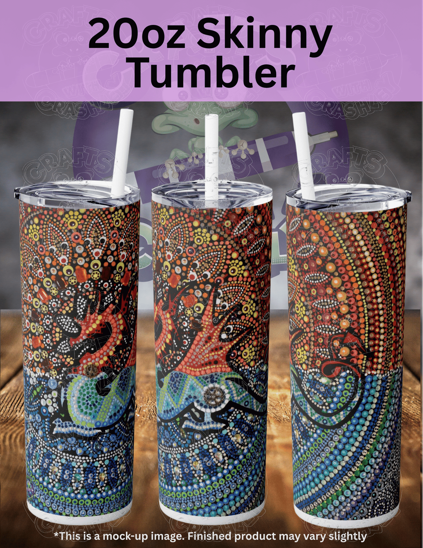 "Fire & Ice" by ©Deborah Malcolm Premium Accessories for Diamond Painting