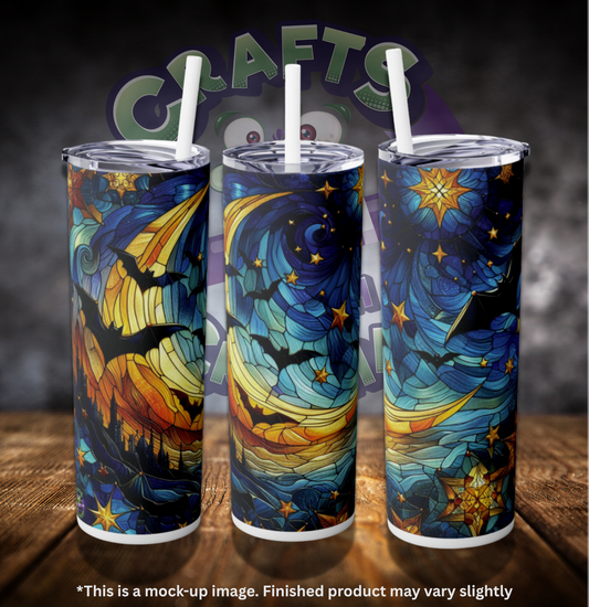 Flight in the Night 20oz Skinny Tumbler