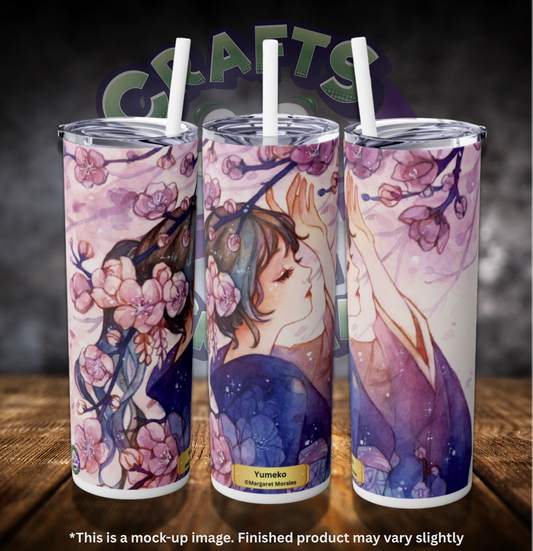 Yumeko by ©Margaret Morales 20oz Skinny Tumbler