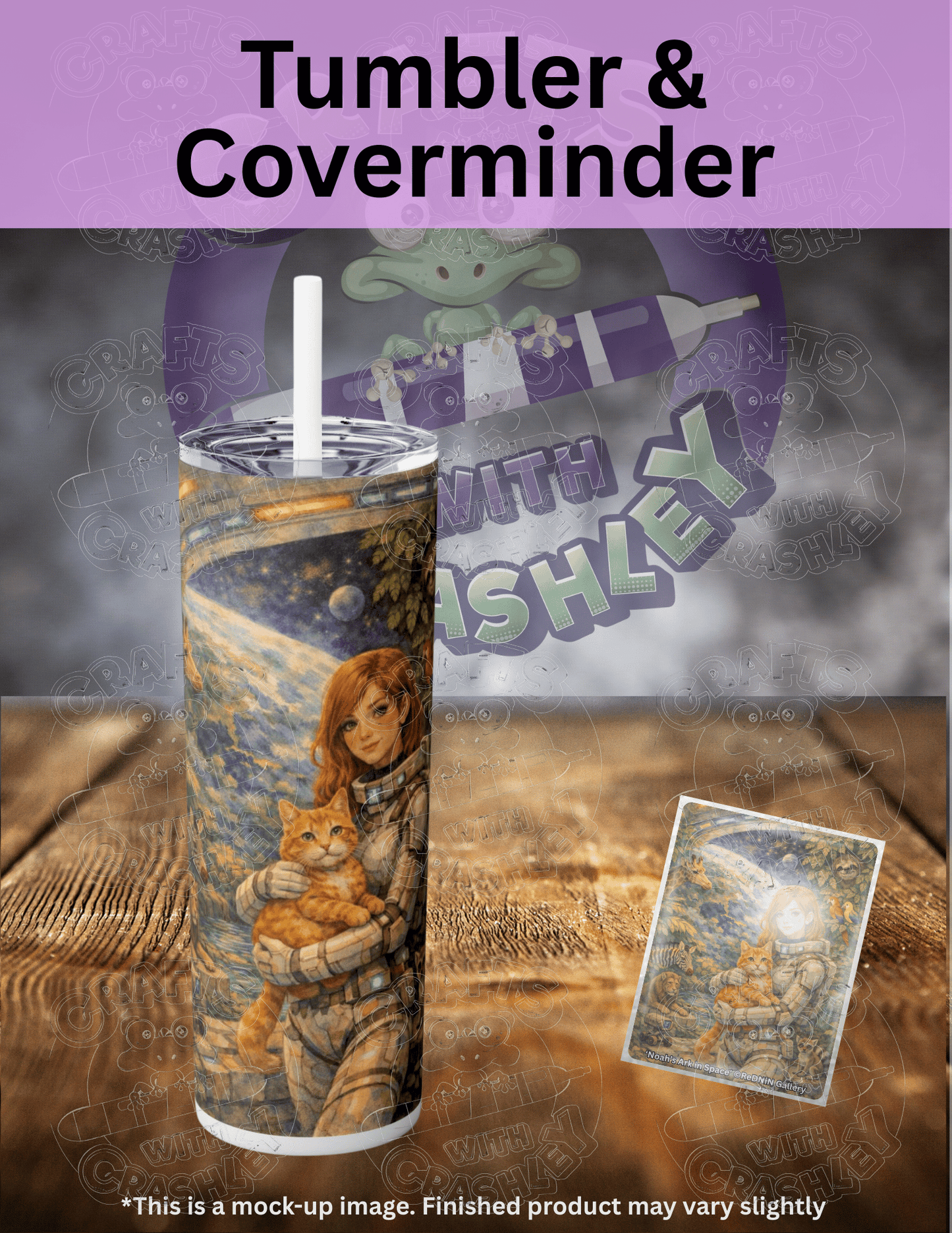 "Noah's Ark in Space" by ©RedNiN Gallery Premium Accessories for Diamond Painting