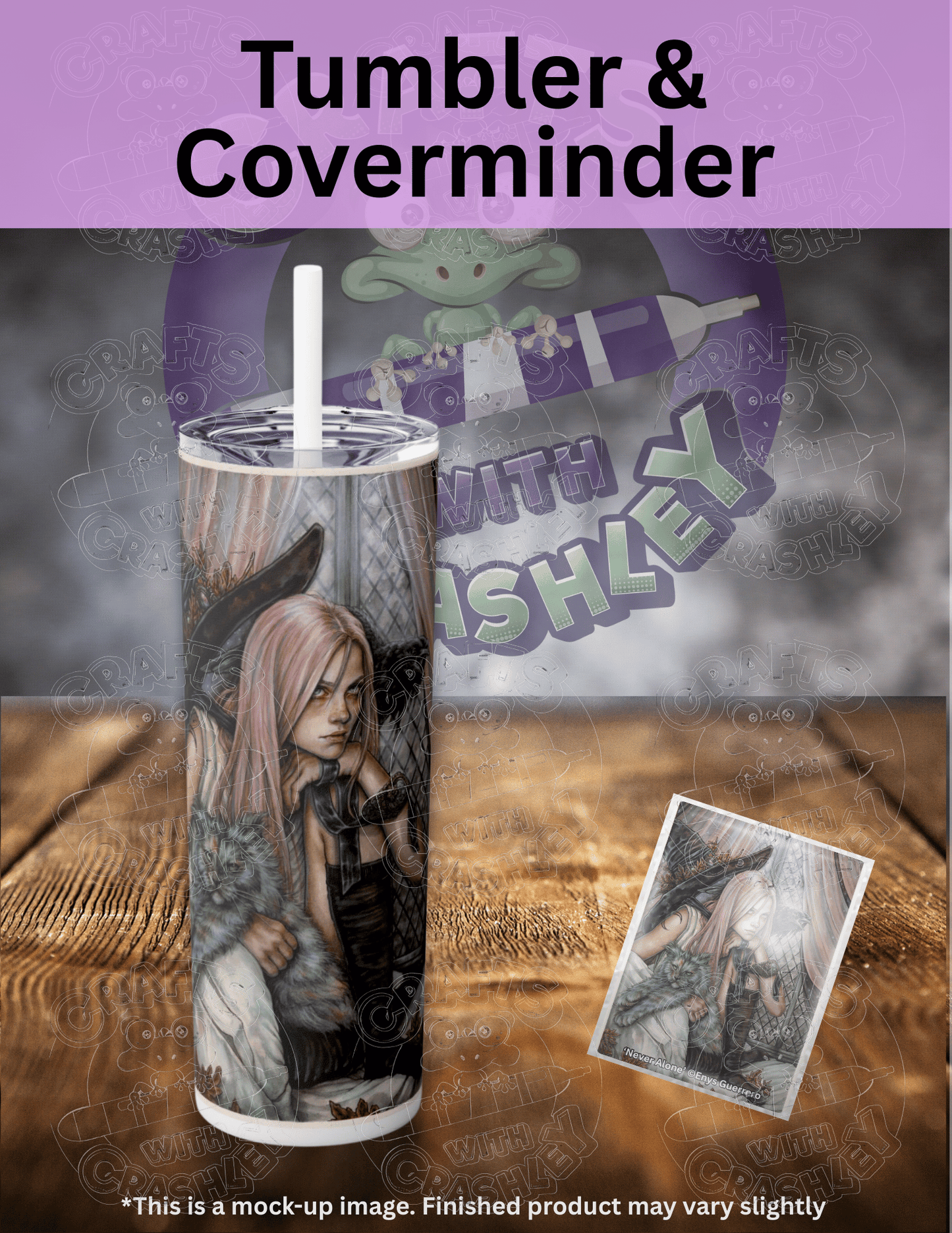 "Never Alone" by ©Enys Guerrero Premium Accessories for Diamond Painting