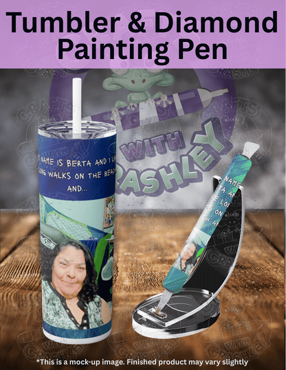 "Berta's Dating Profile" Premium Accessories for Diamond Painting