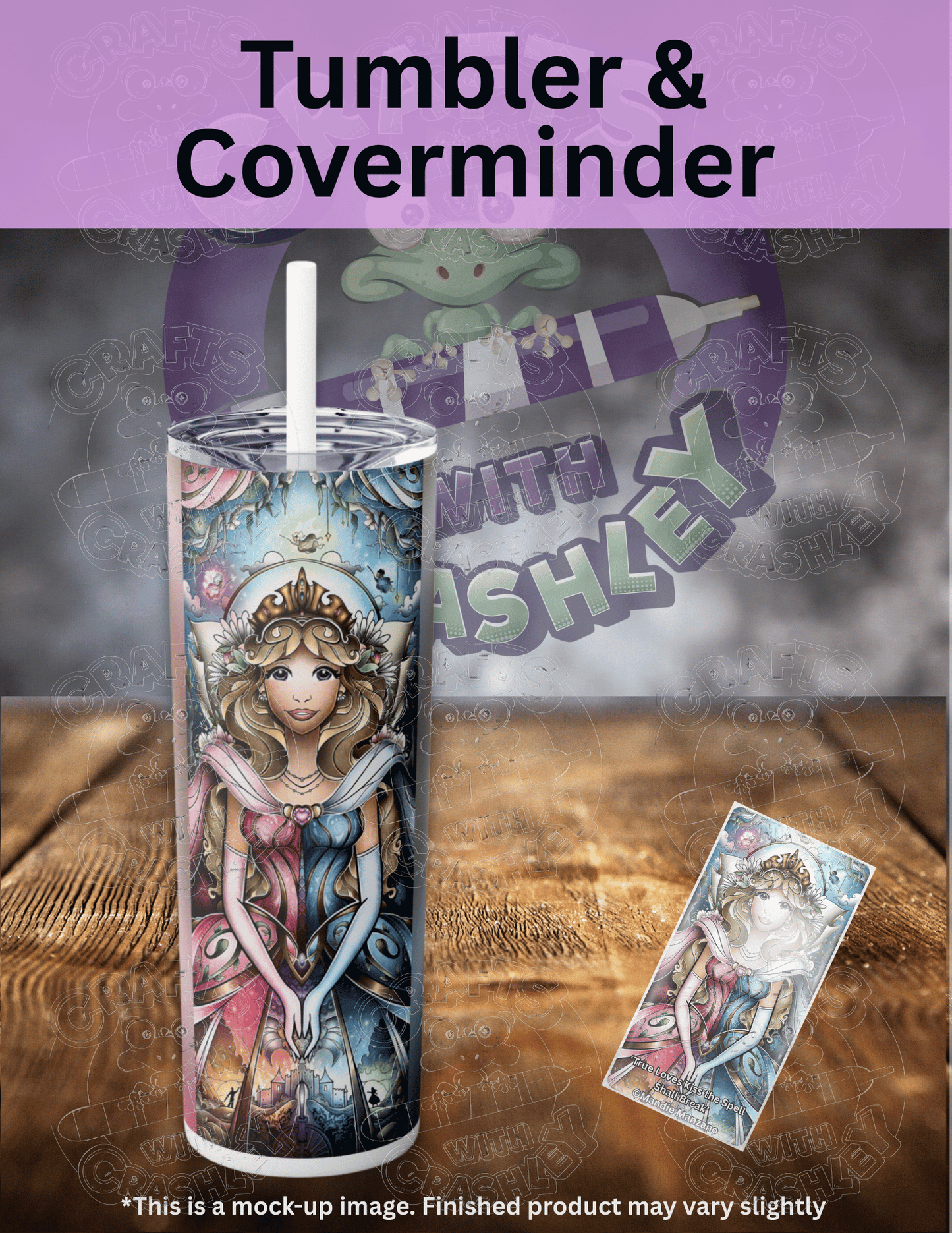 "True Loves Kiss the Spell Shall Break" by ©Mandie Manzano Premium Accessories for Diamond Painting