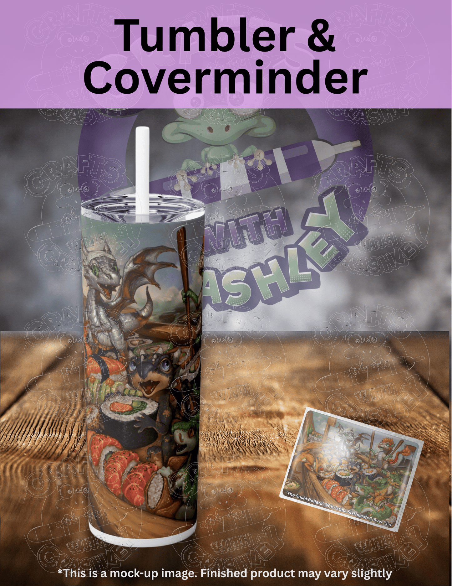 "The Sushi Rollers" by ©Christina "SixthLeafClover" Yen Premium Accessories for Diamond Painting