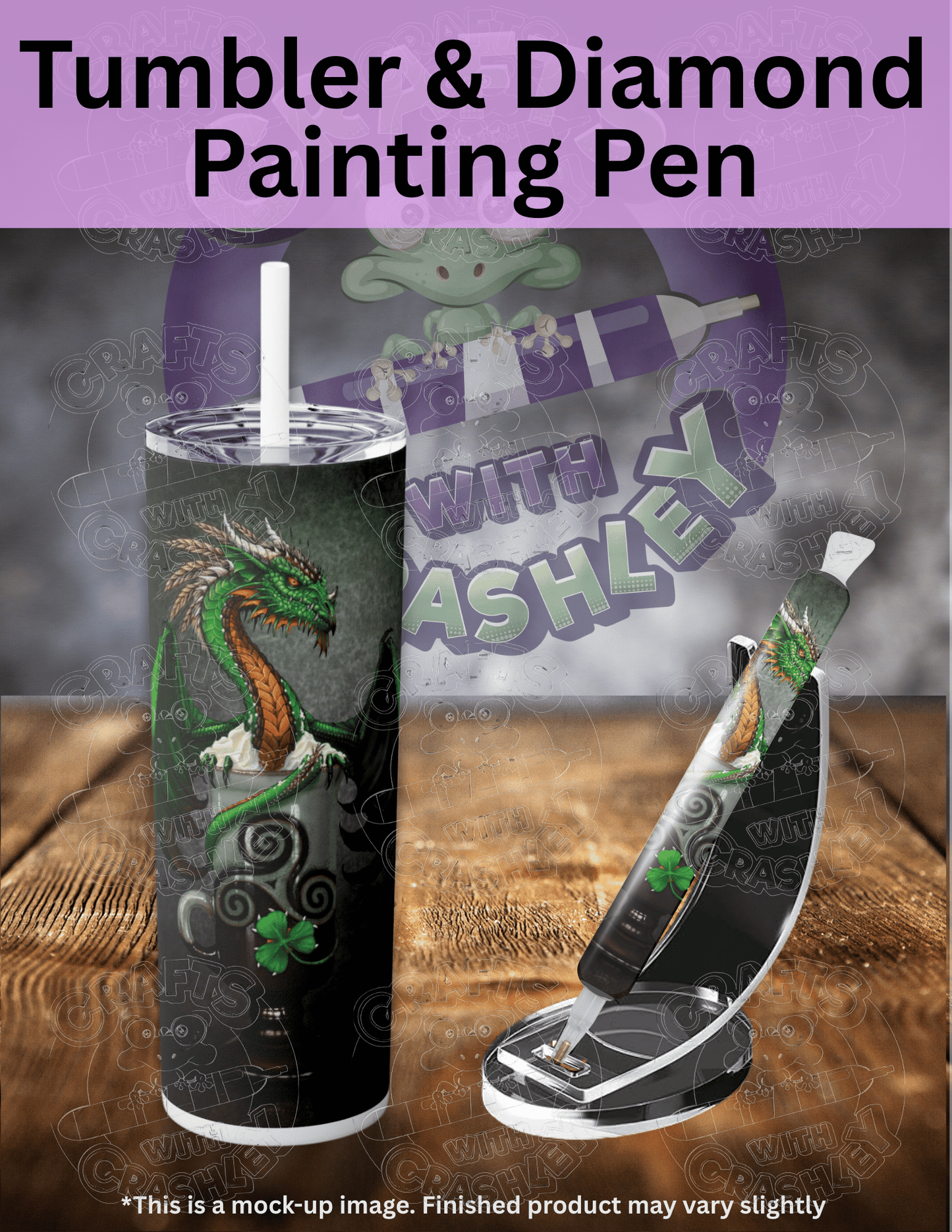 "Irish Coffee Dragon" by ©Stanley Morrison Premium Accessories for Diamond Painting