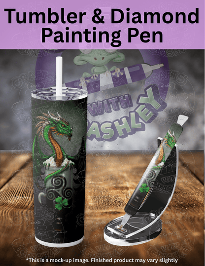 "Irish Coffee Dragon" by ©Stanley Morrison Premium Accessories for Diamond Painting