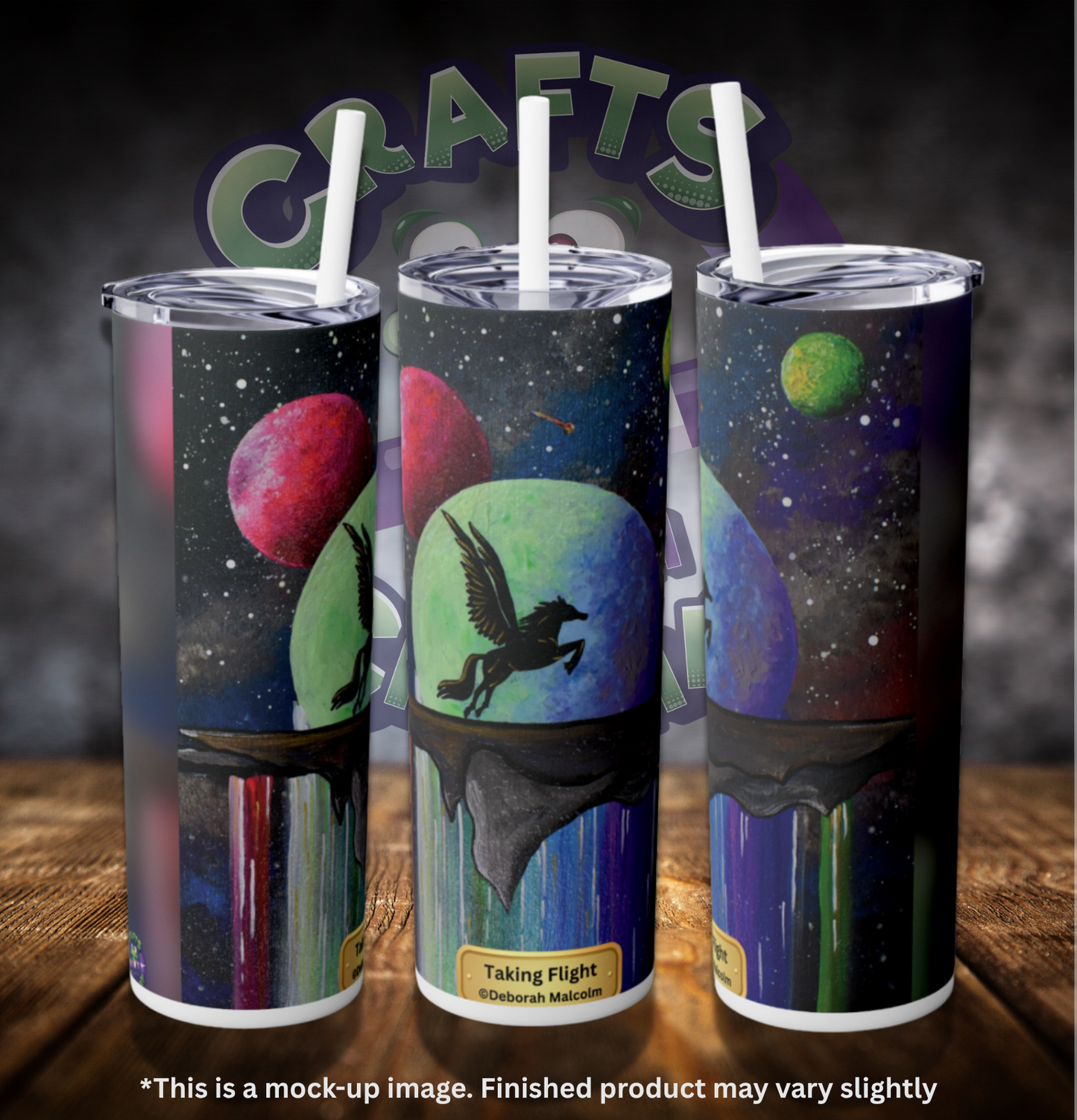 Taking Flight by ©Deborah Malcolm 20oz Skinny Tumbler