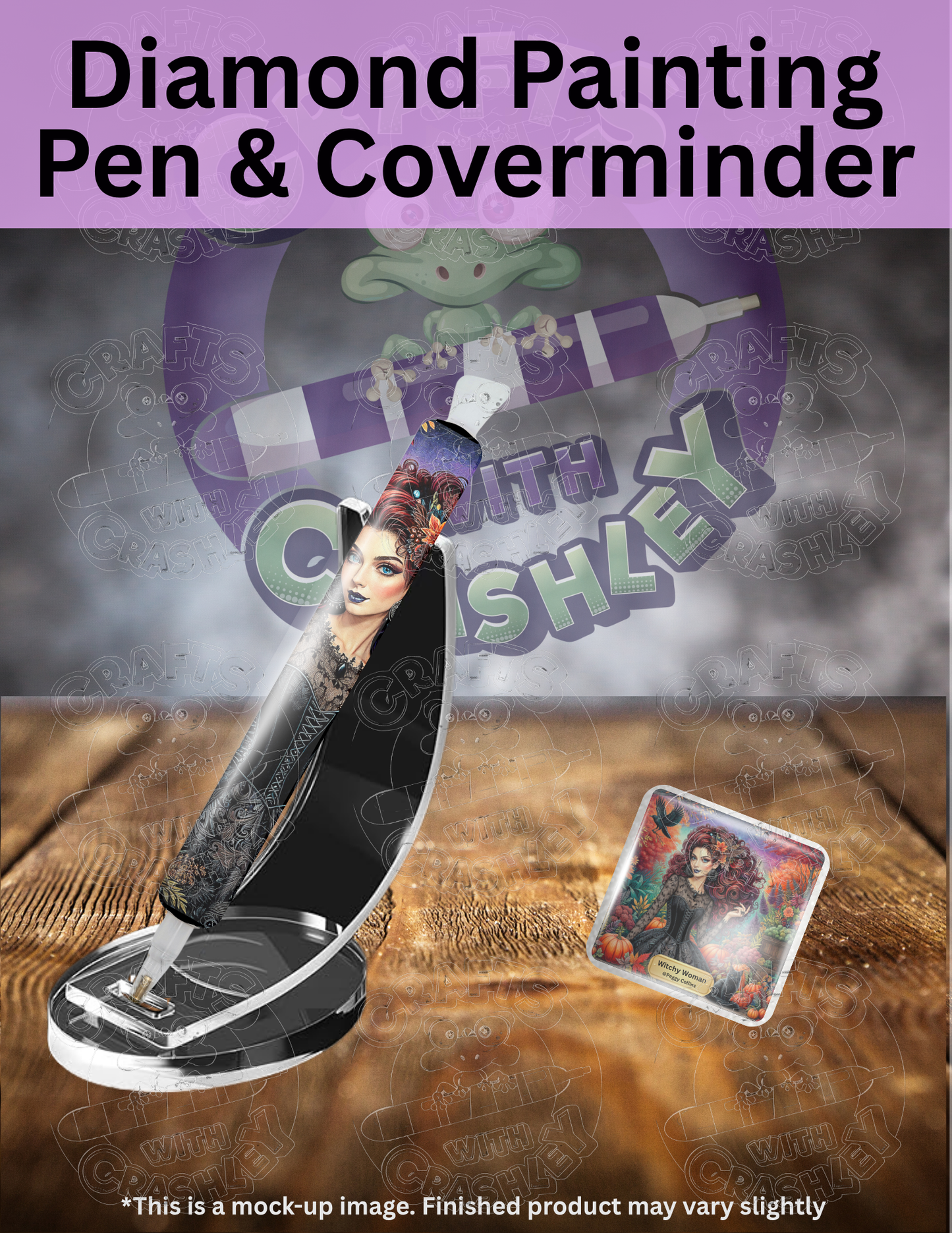 "Witchy Woman" by ©Peggy Collins Premium Accessories for Diamond Painting