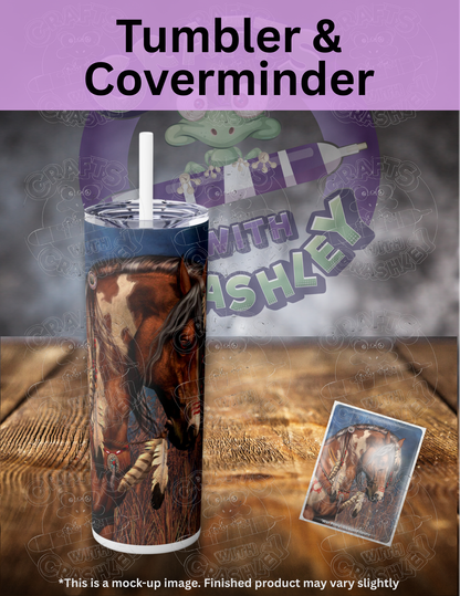 "War Pony" by ©Laurie Prindle Premium Accessories for Diamond Painting