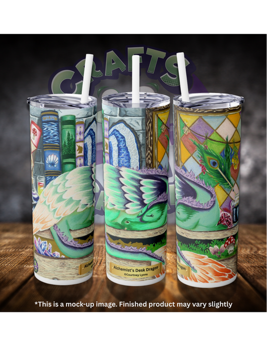 Product Bundle "Alchemist's Desk Dragon" by ©Courtney Lyons