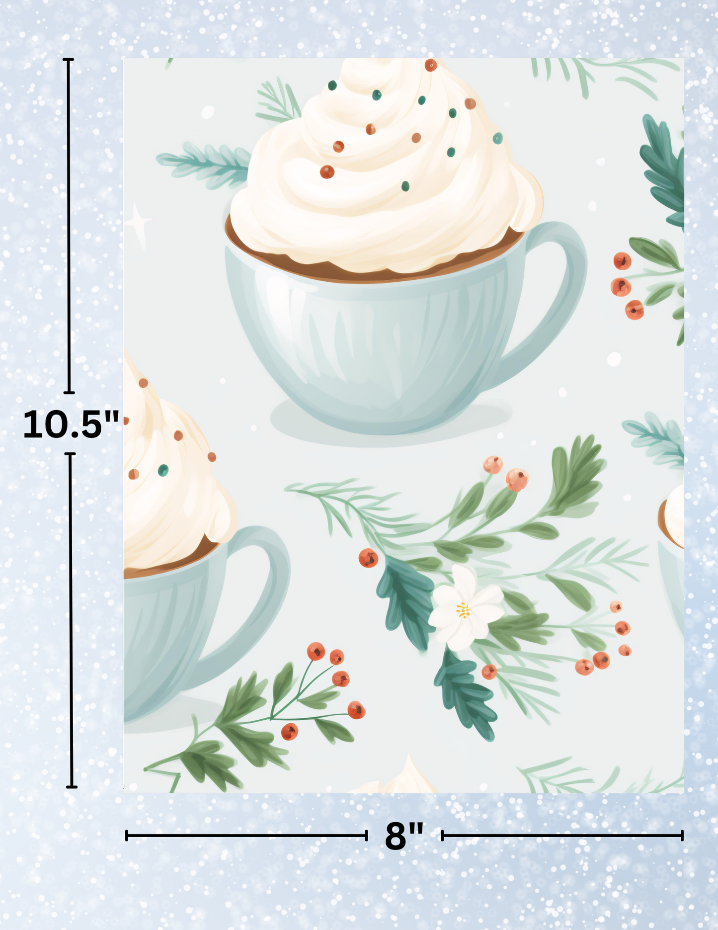 "Holiday Cocoa" Decorative Diamond Painting Release Papers