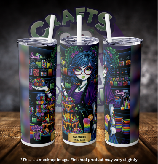 Sweetiepie by ©Myka Jelina 20oz Skinny Tumbler