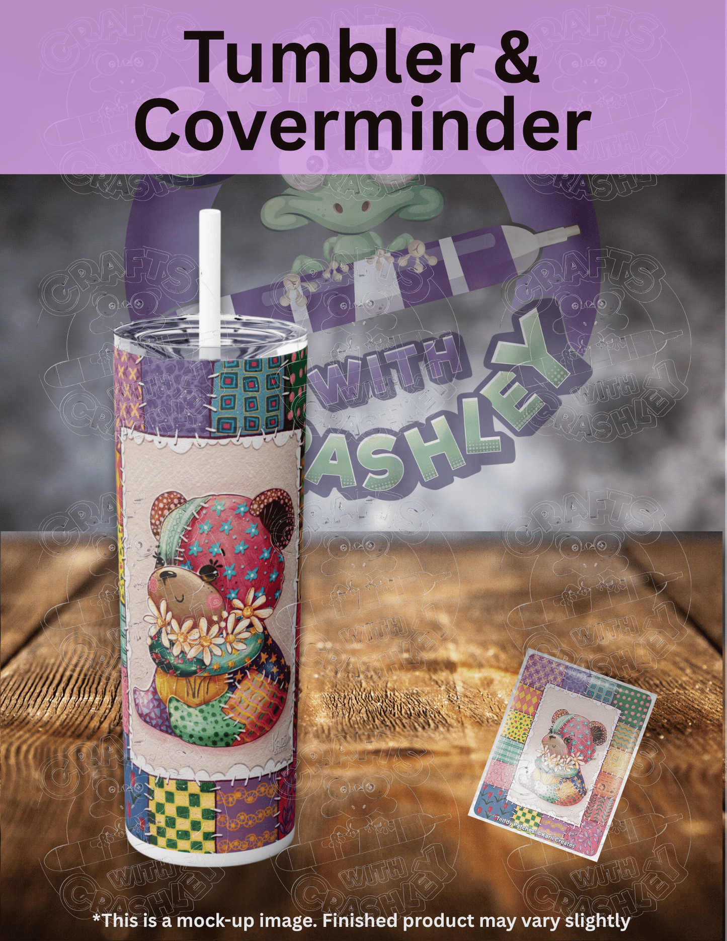 "Teddy Patches" by ©Karii Creates Premium Accessories for Diamond Painting