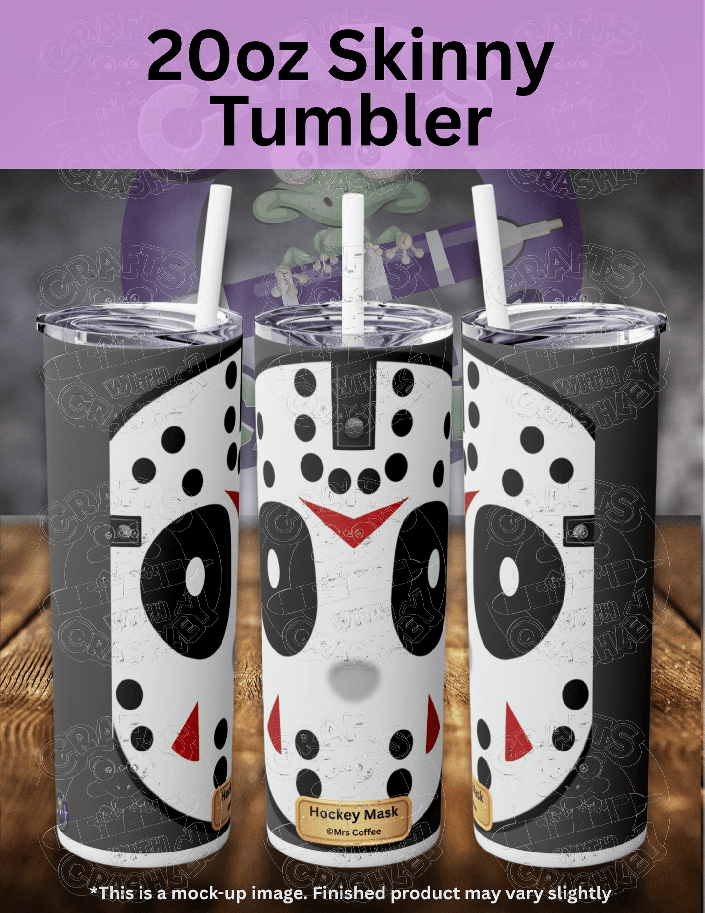 "Hockey Mask" by ©Mrs Coffee Premium Accessories for Diamond Painting