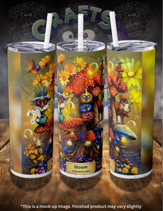 Bloom by ©Richard Lorenz 20oz Skinny Tumbler
