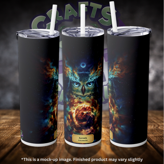 Aurowla by ©JoJoes Art 20oz Skinny Tumbler