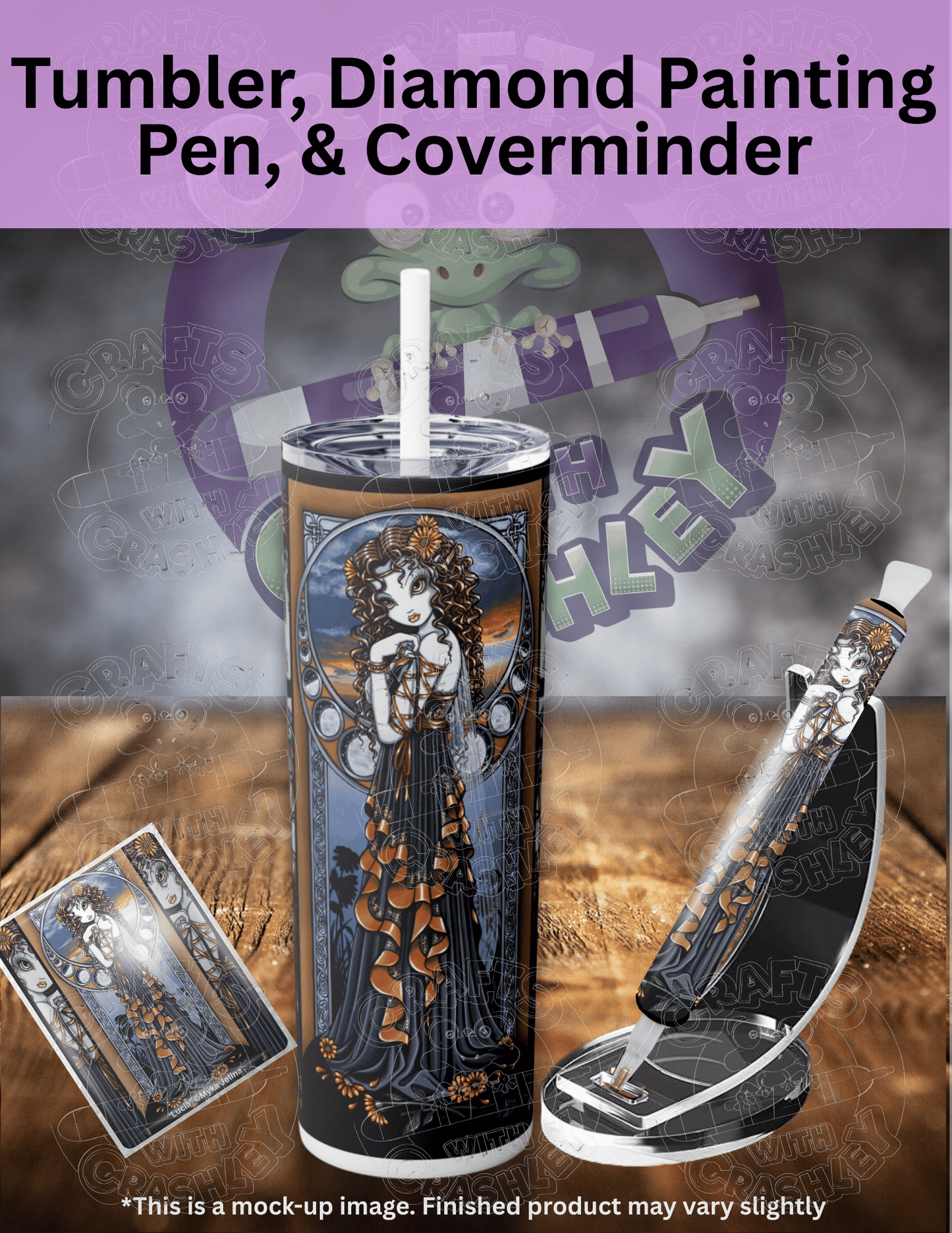 "Lucia" by ©Myka Jelina Premium Accessories for Diamond Painting