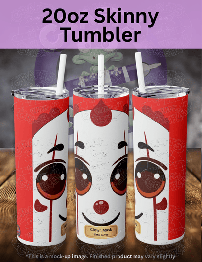 "Clown Mask" by ©Mrs Coffee Premium Accessories for Diamond Painting