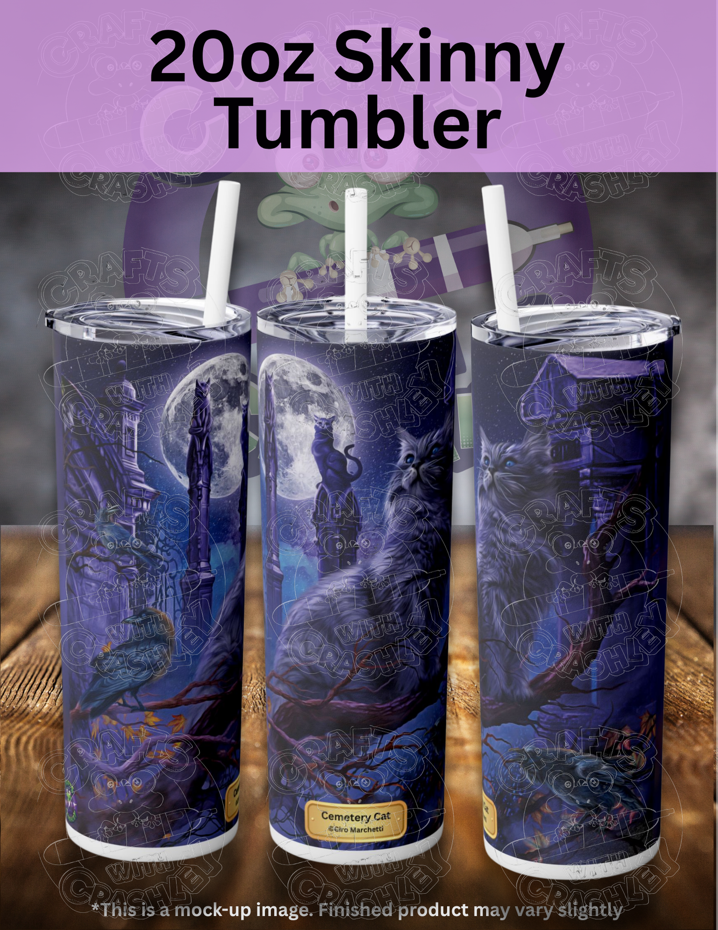 "Cemetery Cat" by ©Ciro Marchetti Premium Accessories for Diamond Painting