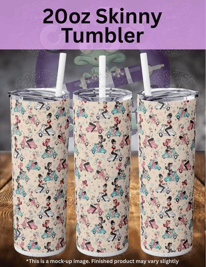 "Scooter Girls" by ©Miss Fluff Premium Accessories for Diamond Painting